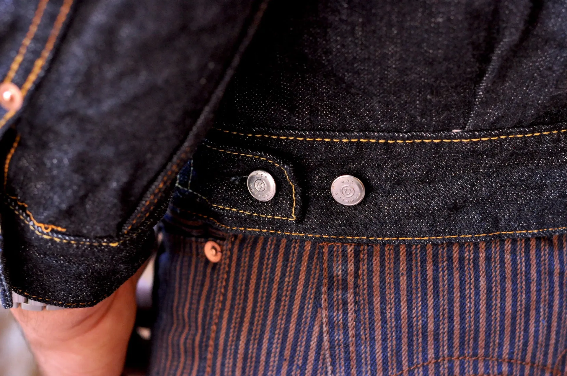 Unique Garment 13.2oz 'Urban' Type 2 Denim Jacket