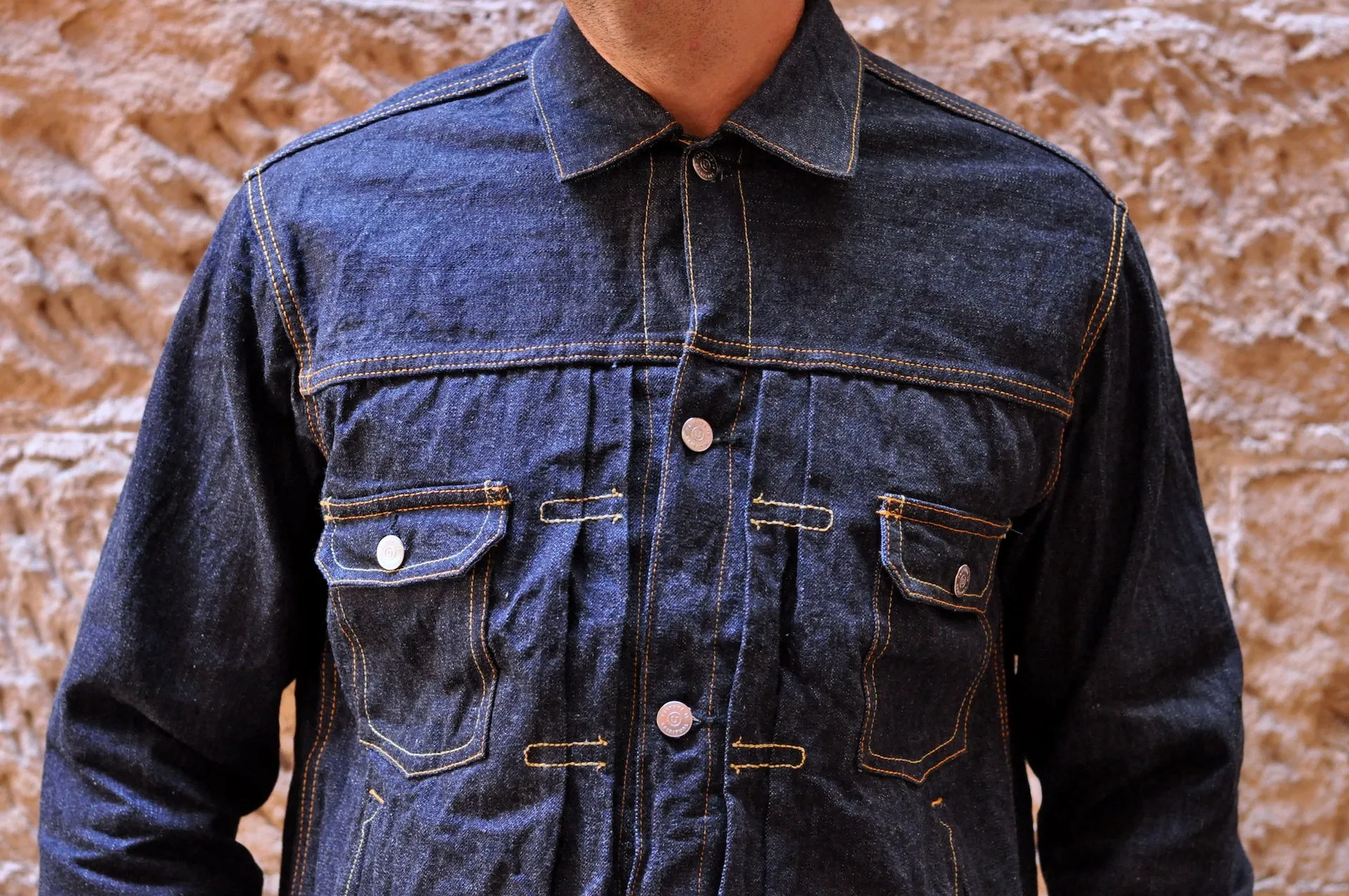 Unique Garment 13.2oz 'Urban' Type 2 Denim Jacket