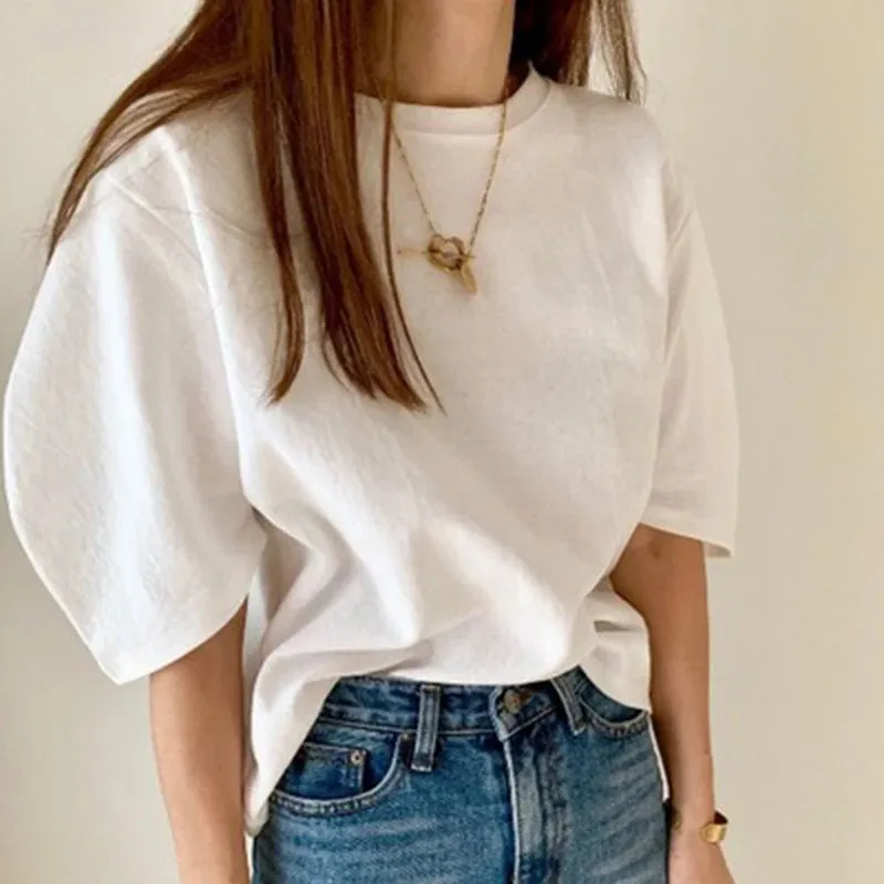 Women's Oversized Cotton T-Shirt Summer