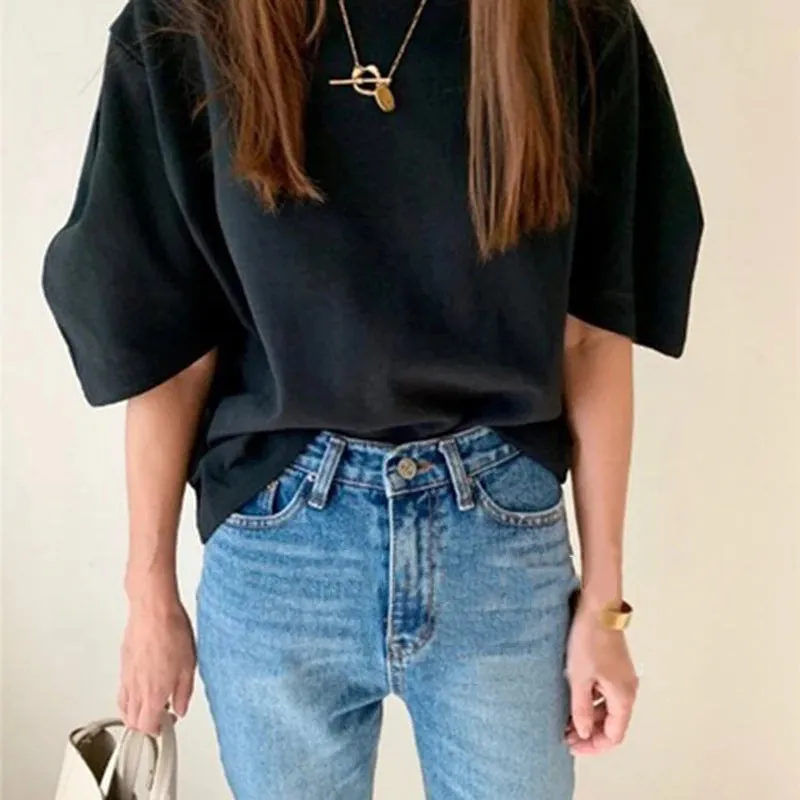 Women's Oversized Cotton T-Shirt Summer