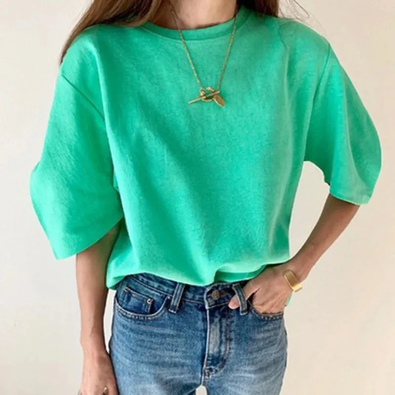 Women's Oversized Cotton T-Shirt Summer