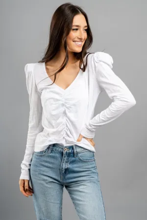 Z Supply Anya slub top white